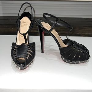 Christian Louboutin spiked heel